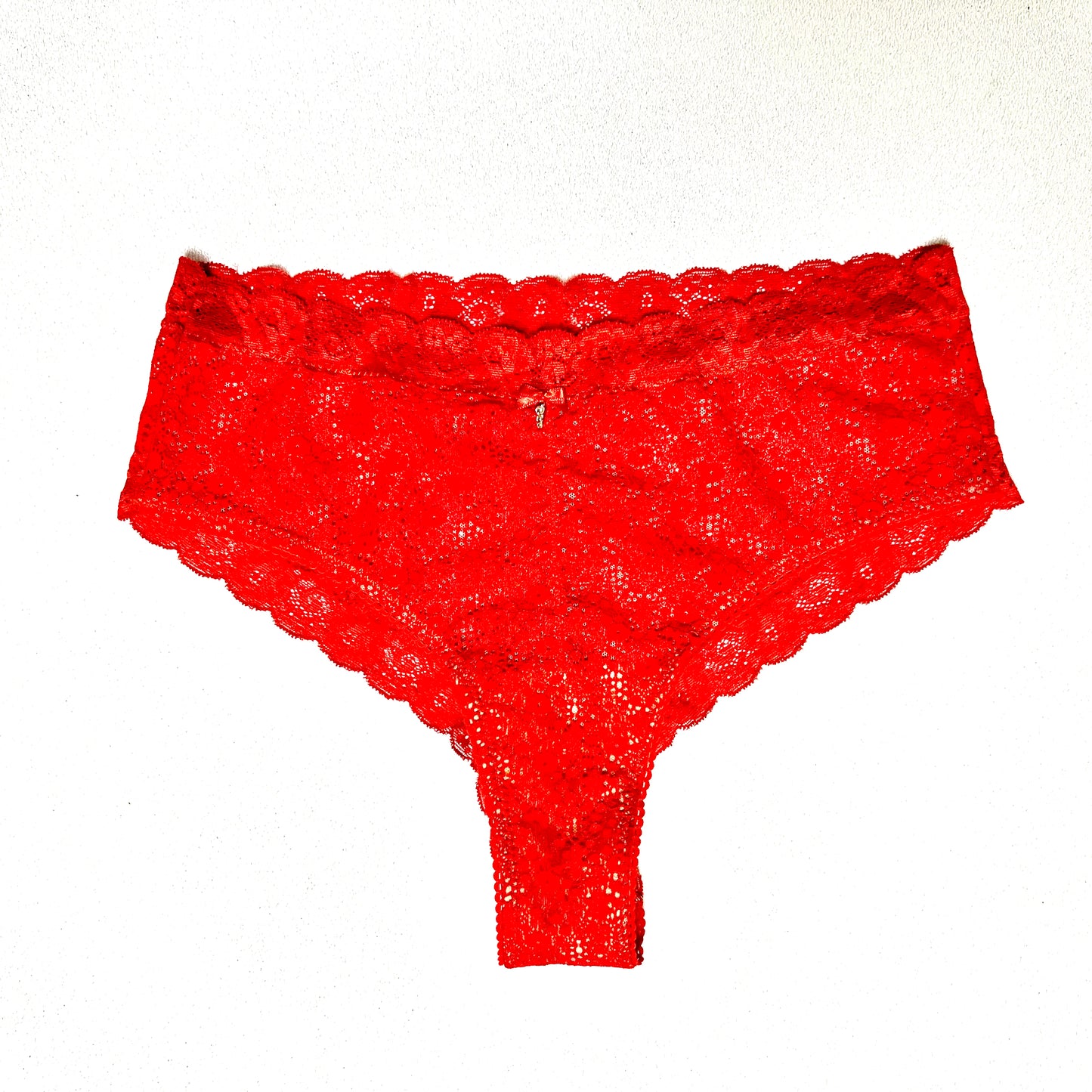 Stretch mesh, 4-way stretch, stretch net, elastic net for sewing bras and panties in red. Stretch lycra mesh in red. IDpwx8