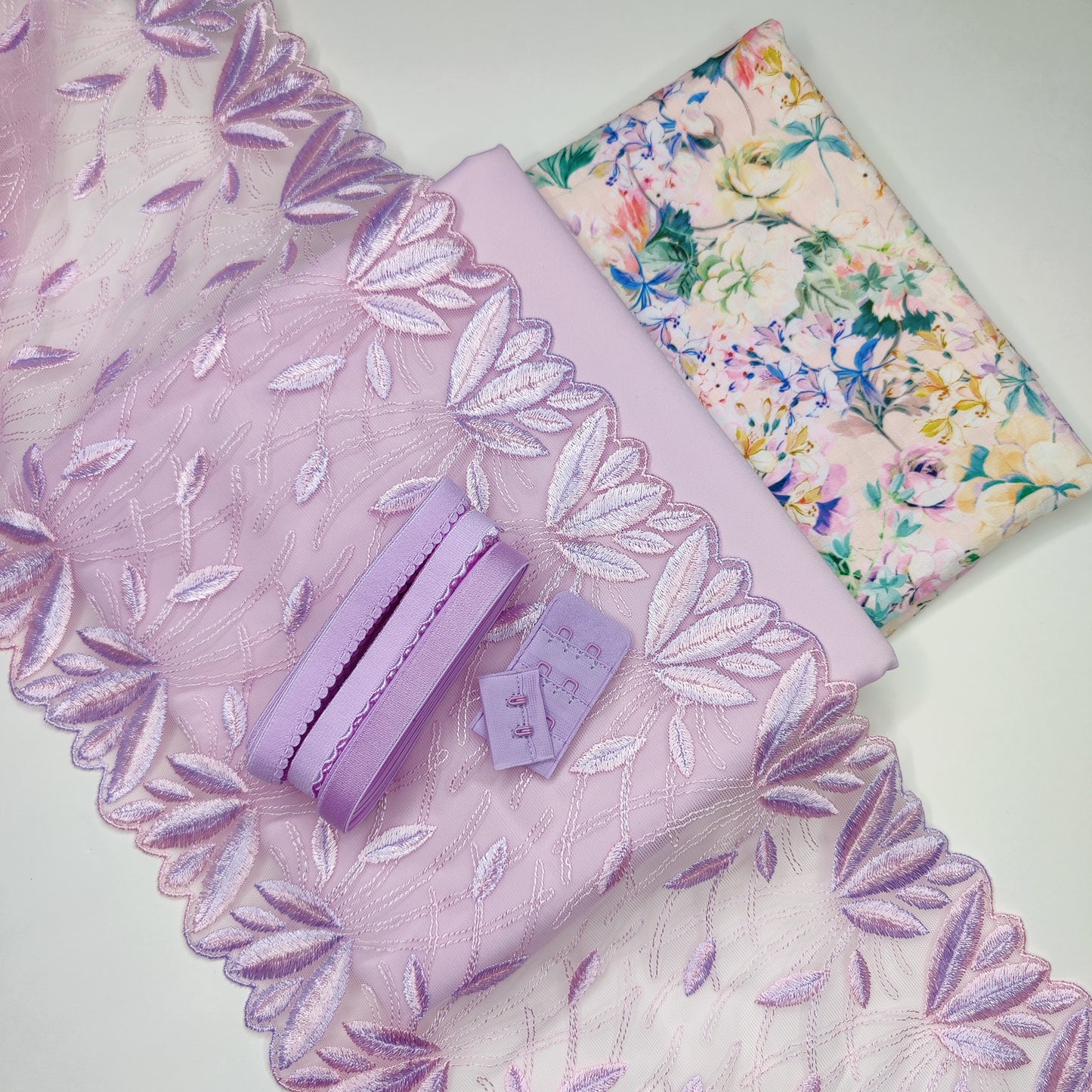 Powernet-Knit in kalt rosa - sweet violet. Meterware. IDpwx8