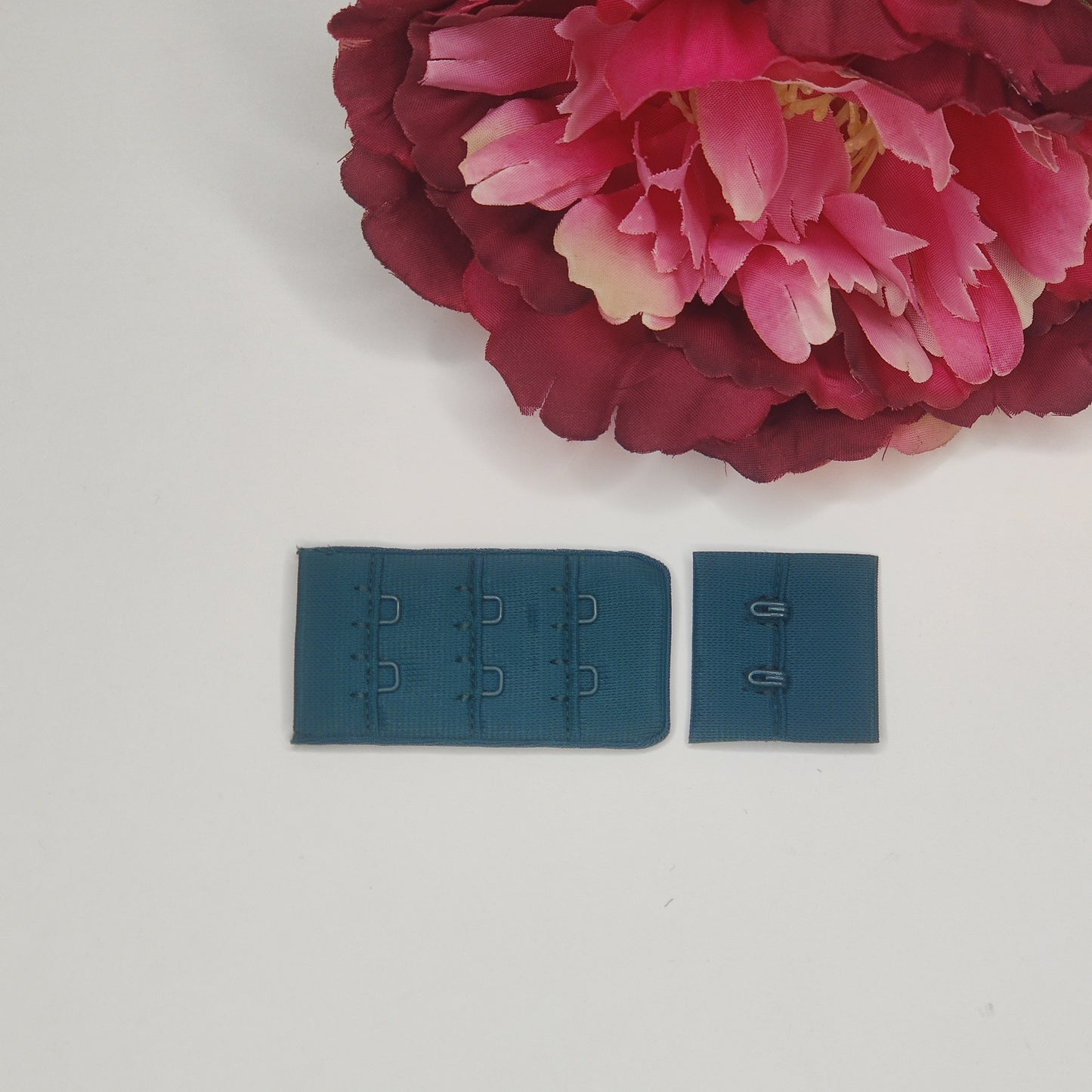 BH-Verschluss 2x3 pine green zum Dessousselbernähen