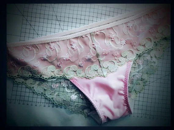 Schnittmuster von Lingeriememade Slip Melissa Gr. 32 - 52, deutsch / german. PDF E-Book Slip/ Damenhöschen selbernähen IDsmx3 LingerieMeMade