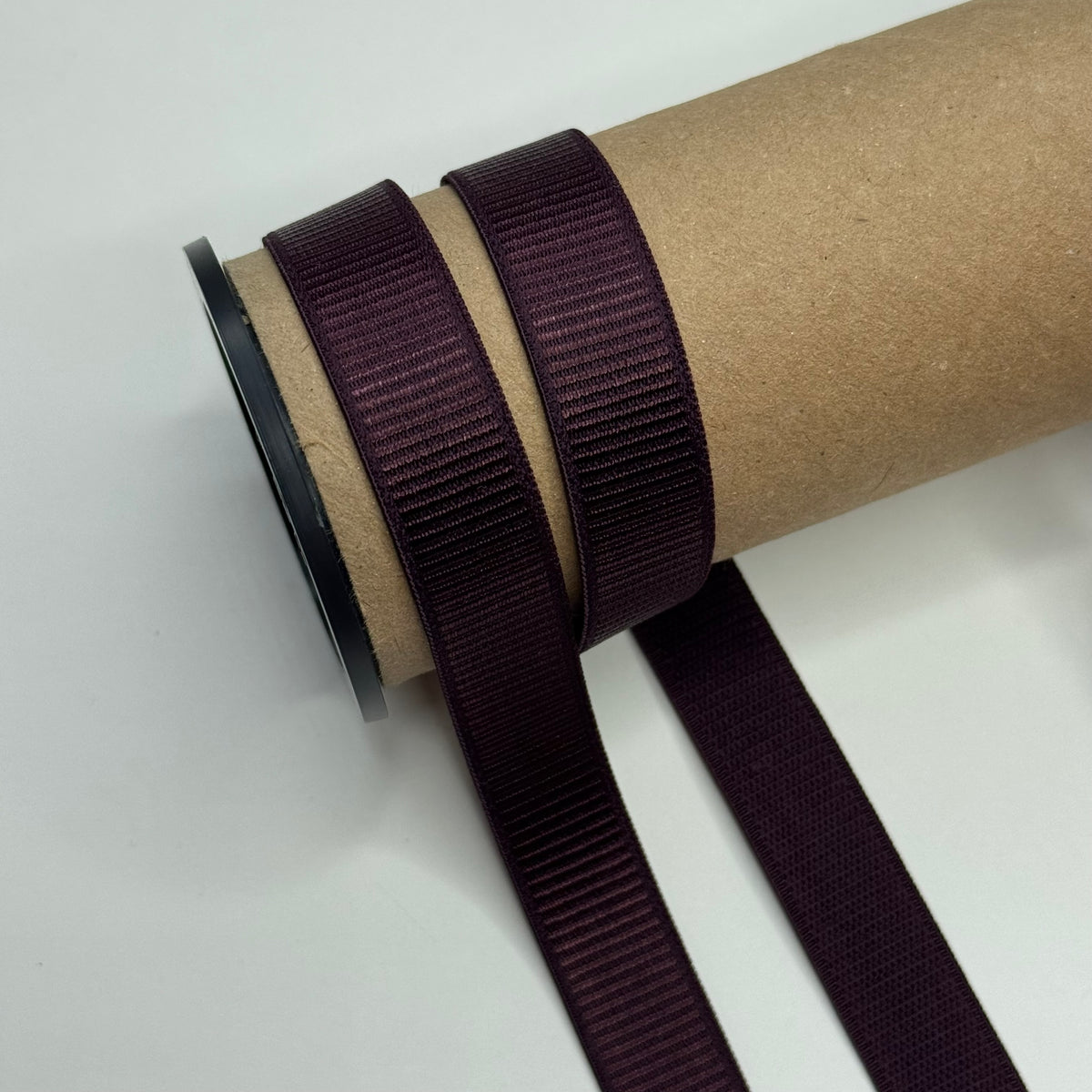 15 mm Trägerband Burgundy