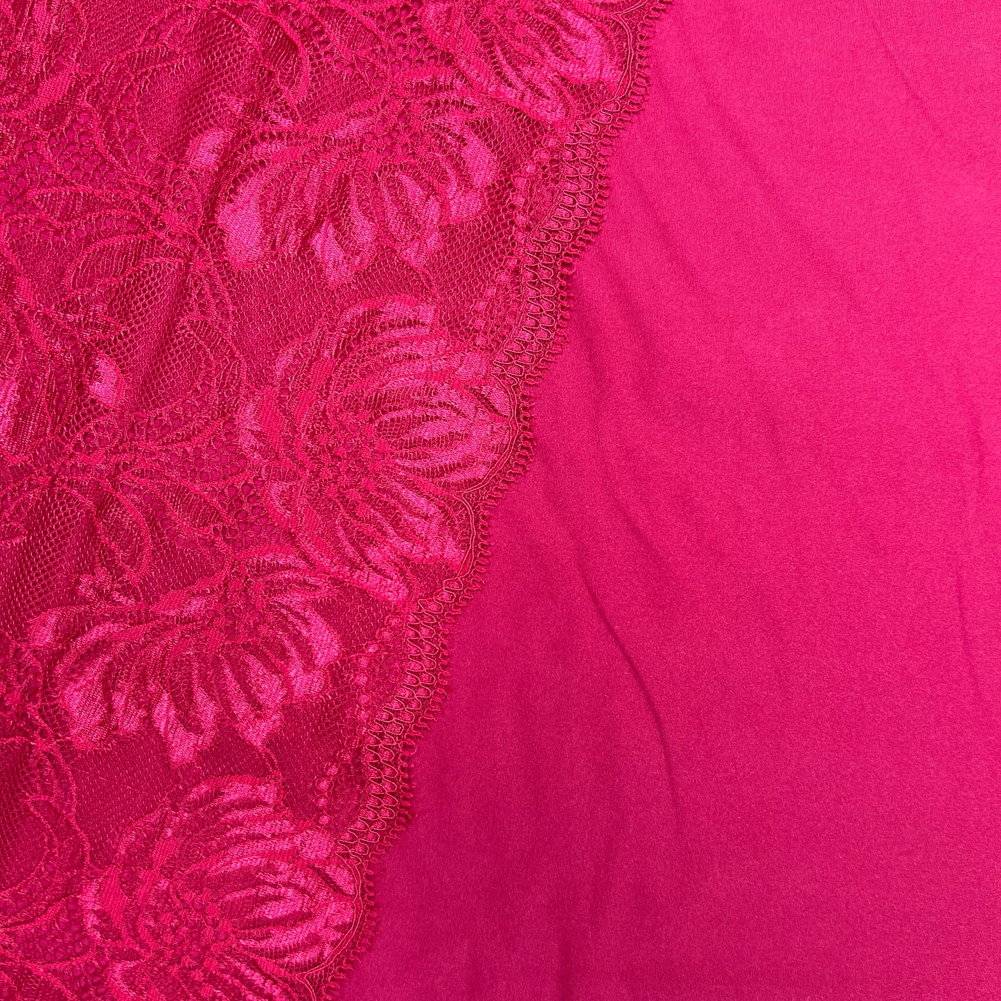 Tissu à lessive bi-élastique en microfibre framboise, baie