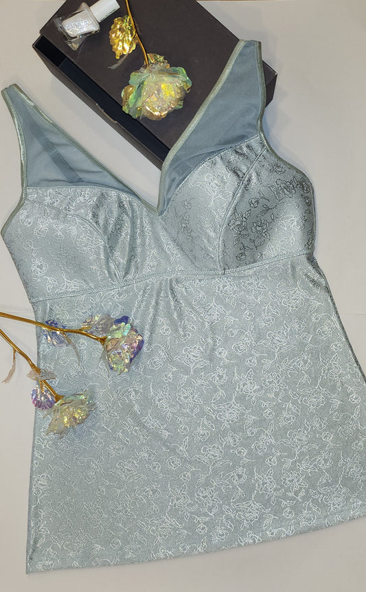 Kit da cucito per camicia reggiseno Vanessa. menta. IDvx21