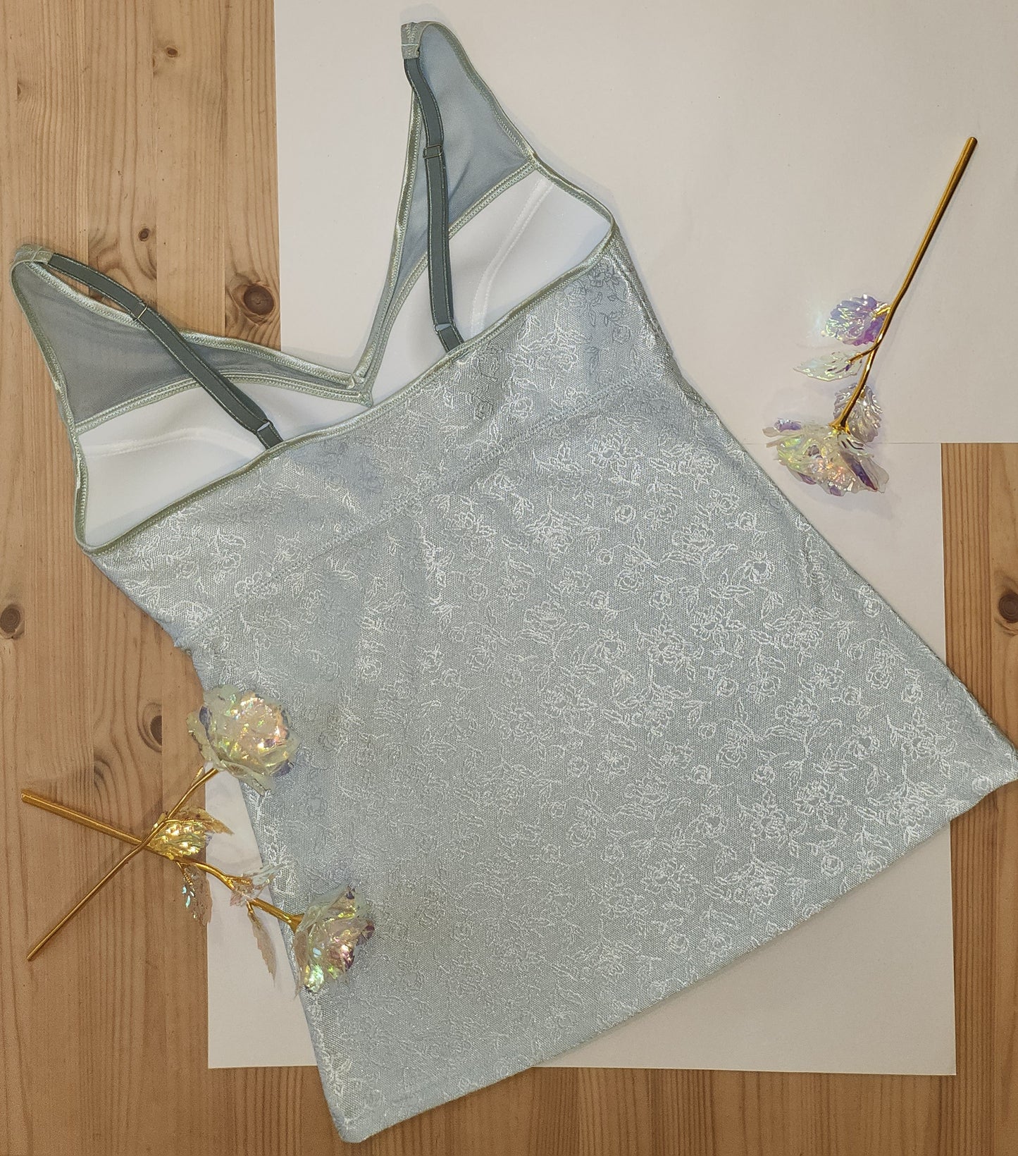 Kit de couture pour chemise soutien-gorge Vanessa. menthe. IDvx21