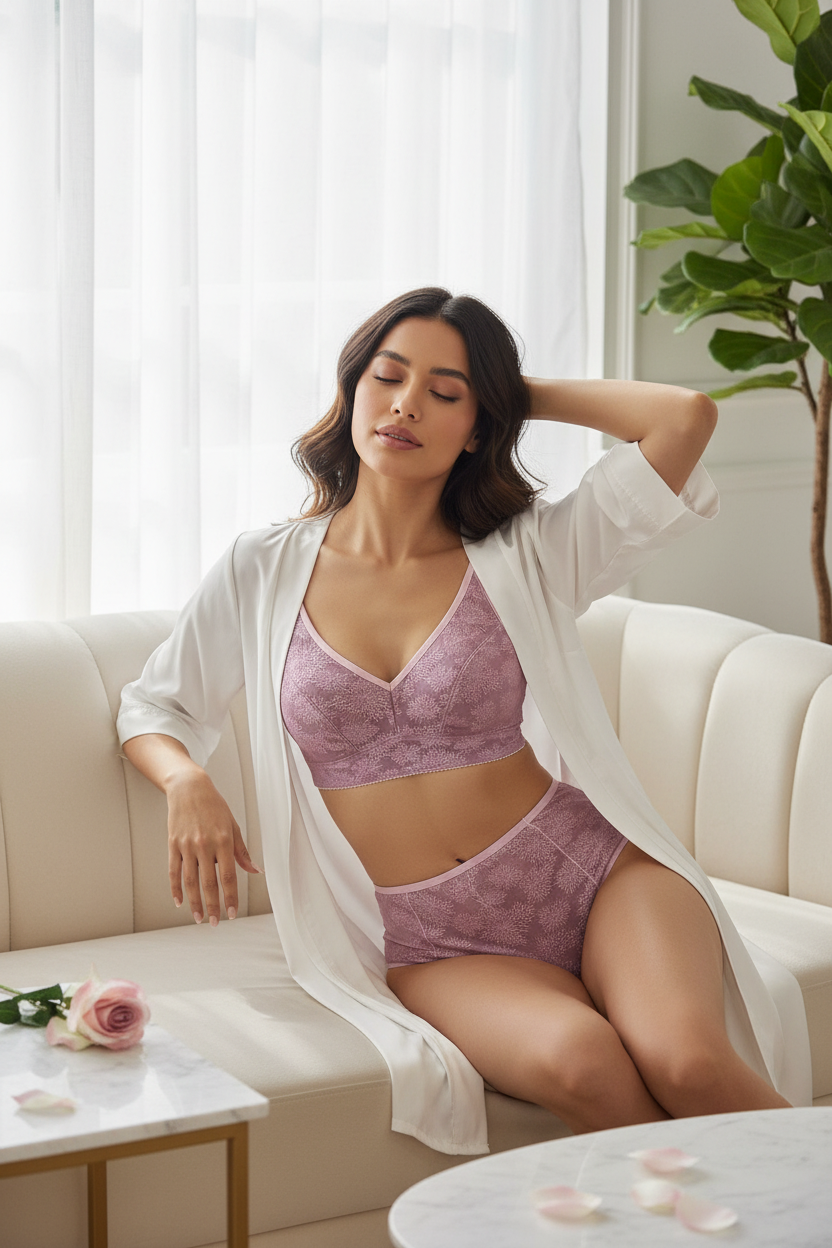 Longline Layer Look Add-On for Bralette and Bra Camisole Vanessa in PDF, German. E-Book with description of changes to the pattern pieces and sewing instructions for self-sewing IDsmx3