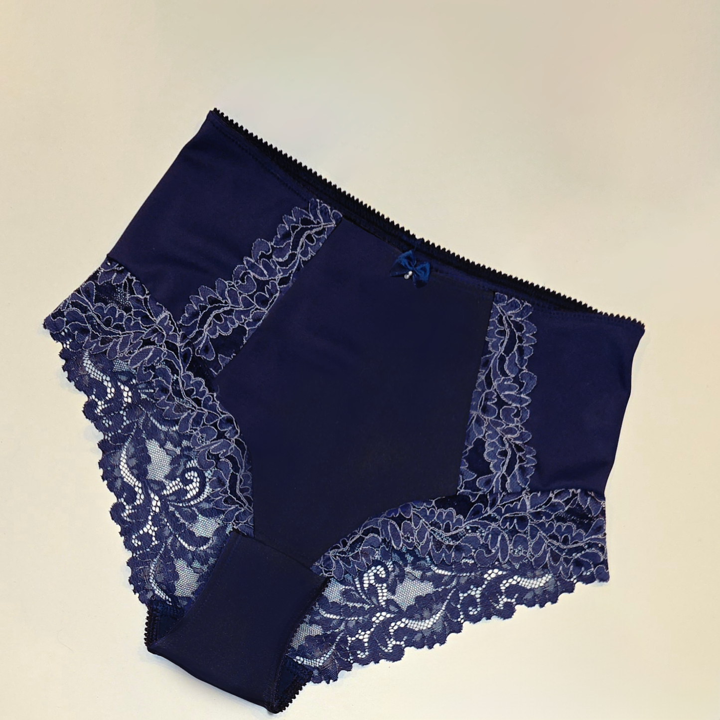 NEW: Nähpaket für Slip Panty Thalia inkl. Schnittmuster. midnight blue. IDsnsx2