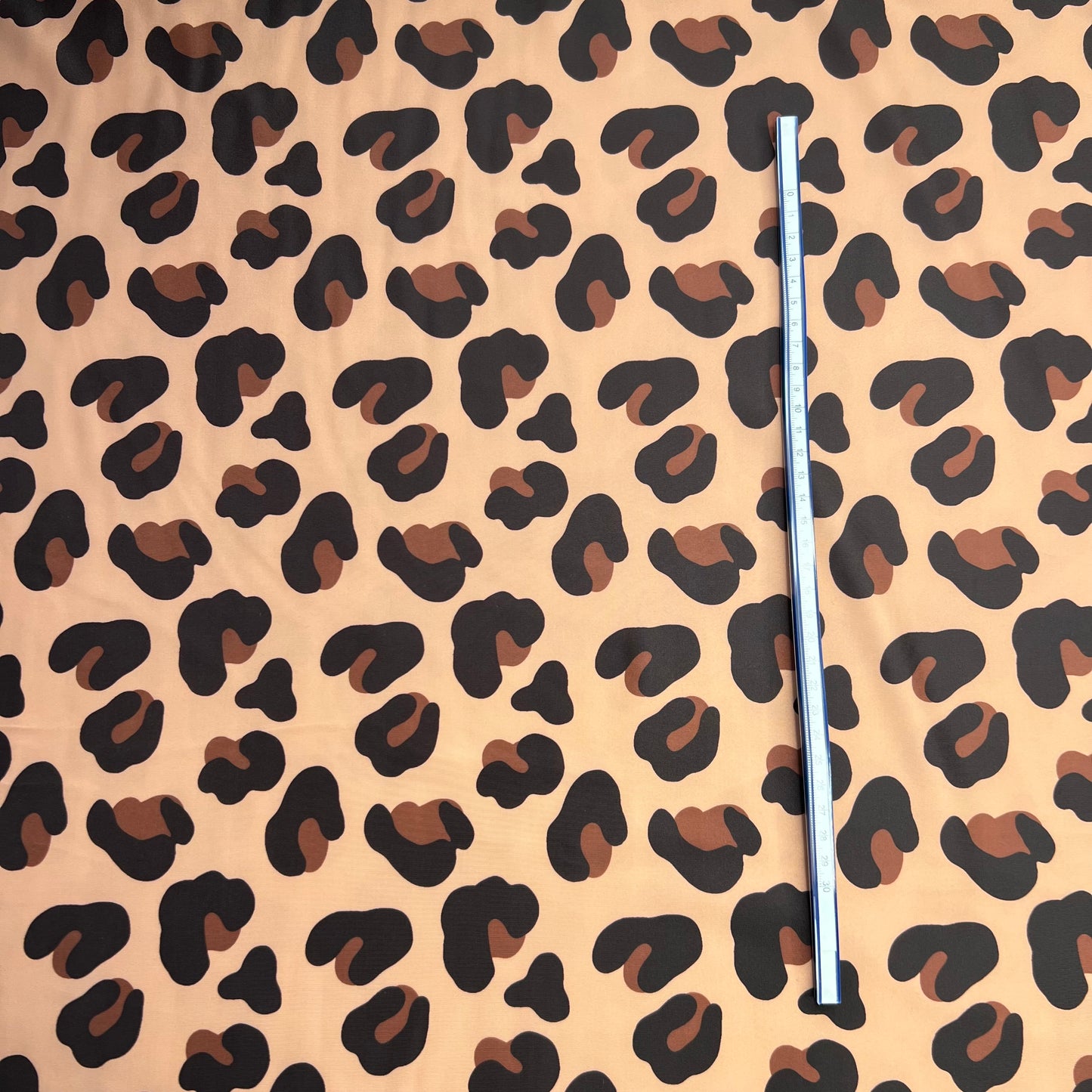 Kit de costura traje de baño Brigitte | Incluye patrón | Estampado de leopardo | Talla S-M & L-XL