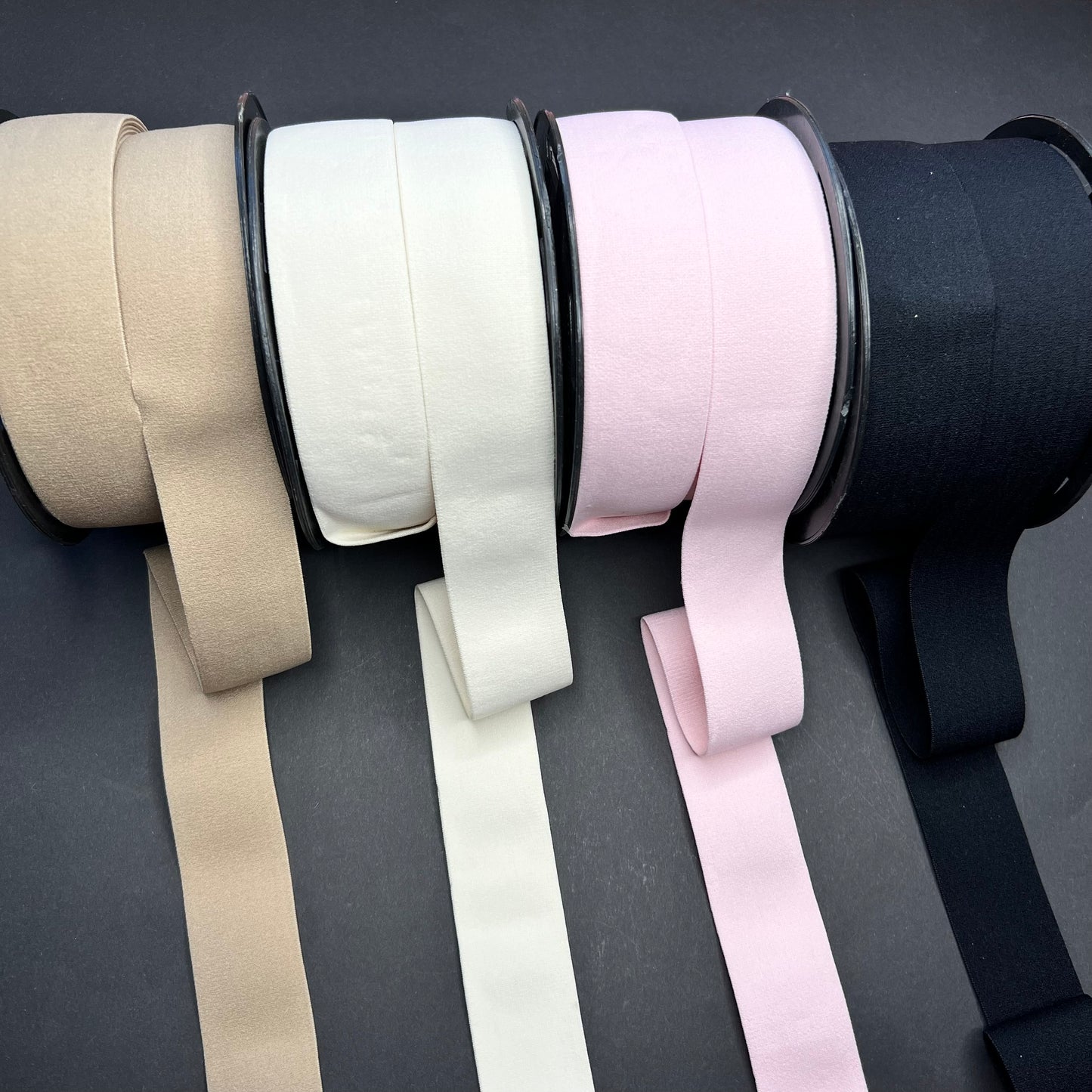 40 mm breed, zacht elastiek/onderborstelastiek/ elastiek voor leggings, badmode, lingerie, boxershorts