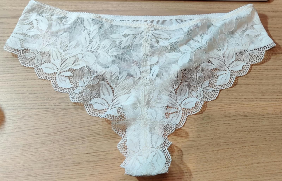 Sewing kit for bra and panties or sewing package with lace, microfiber with floral pattern, and powernet. May 2026