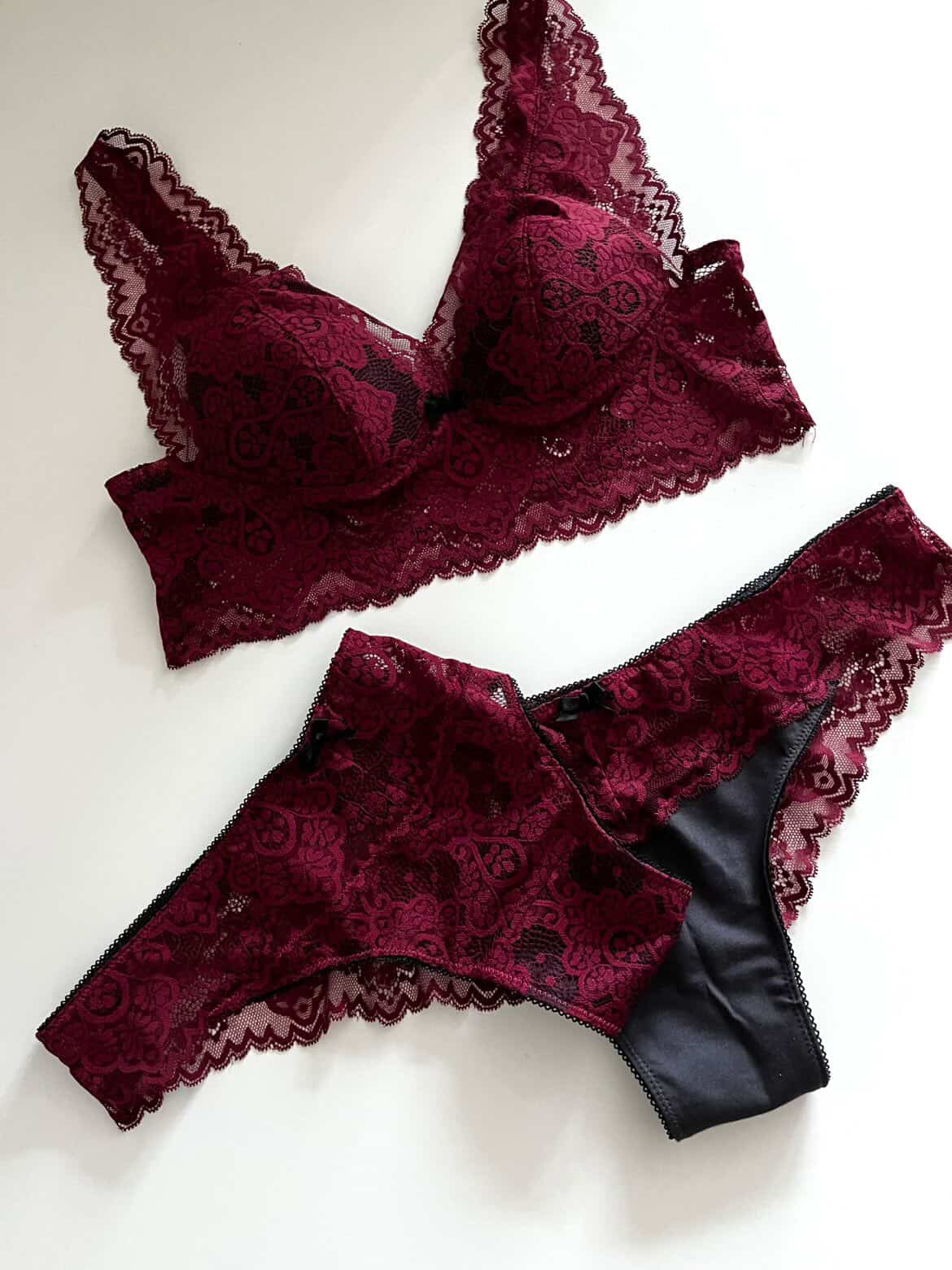 Bralette Eloise | Schnittmuster PDF Deutsch | Bügelloser Bralette mit Cups | Gr. 70A–95B