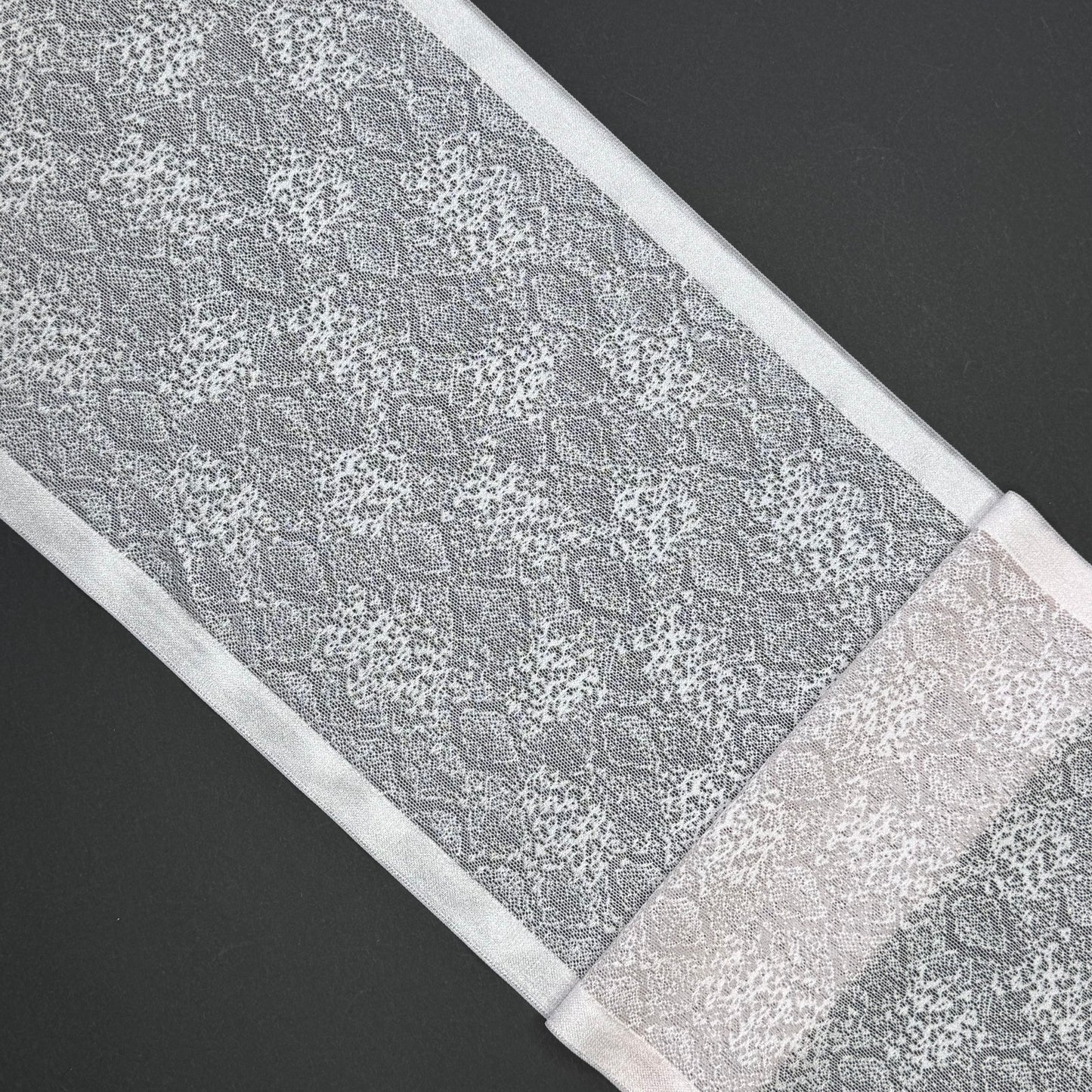 Encaje elástico ancho Blush Pink – 23,5 cm de ancho, precio por ½ metro