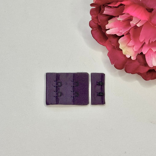 BH-Verschluss 2×2 – Hortensia | Hook & Eye Closure 44×32 mm