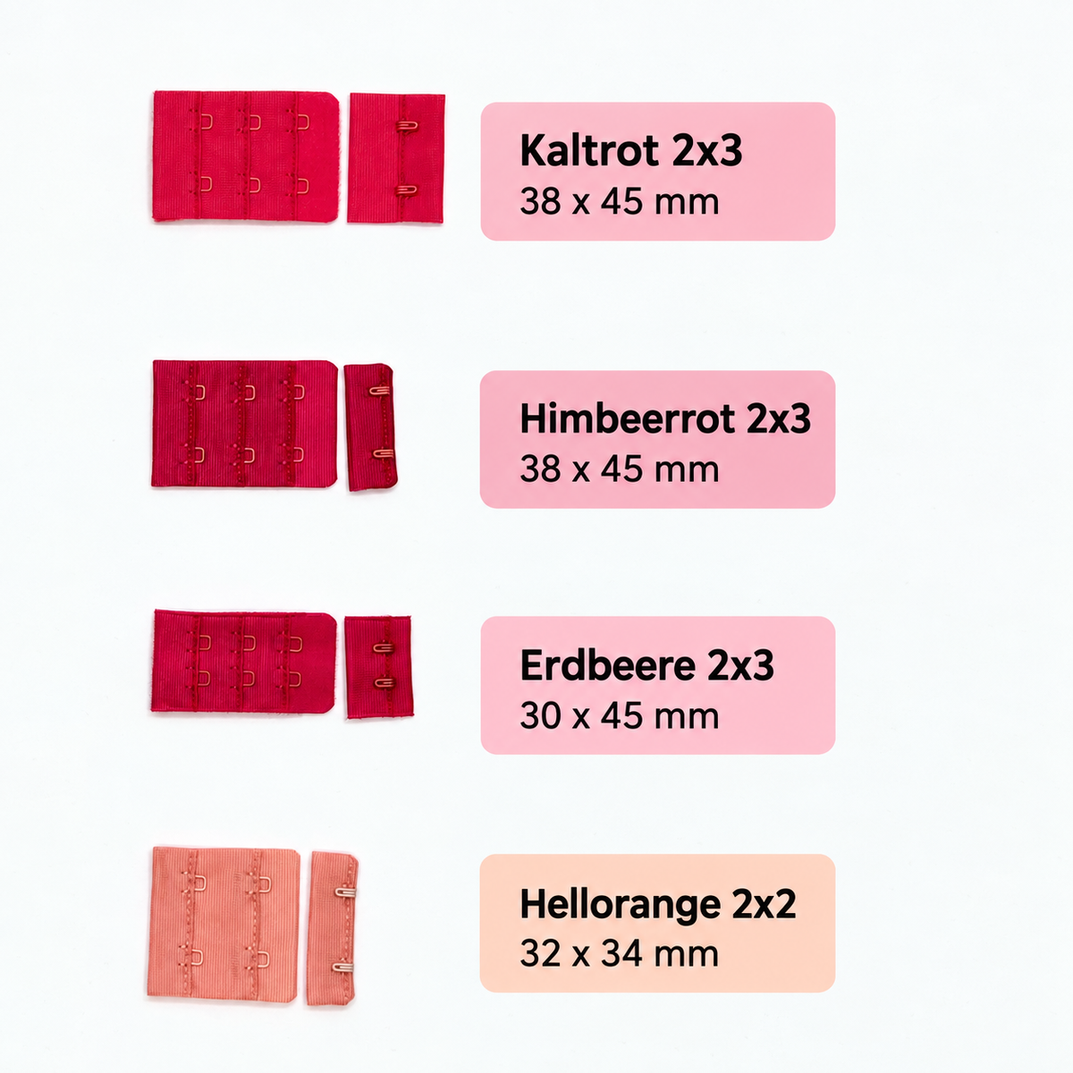 Bh Verschlüsse linke Seite