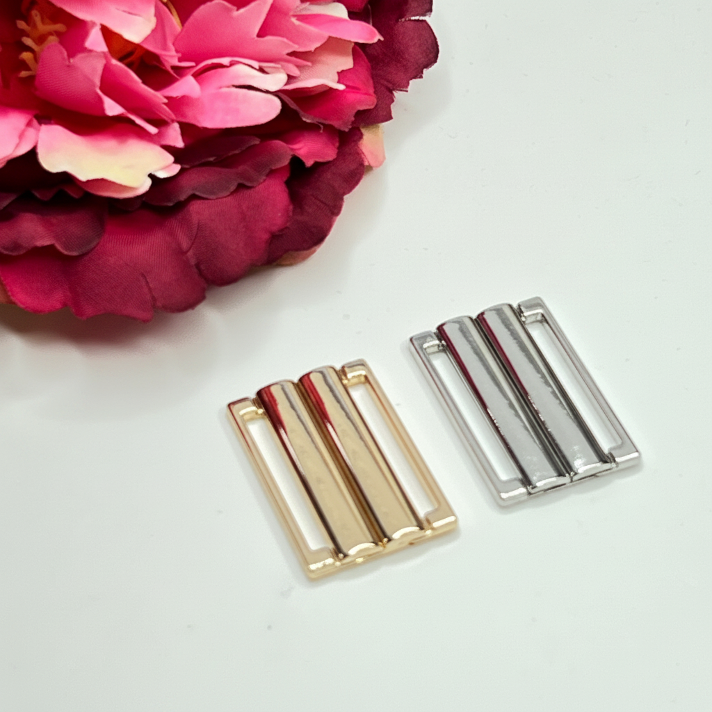 Bikiniverschluss gold silber