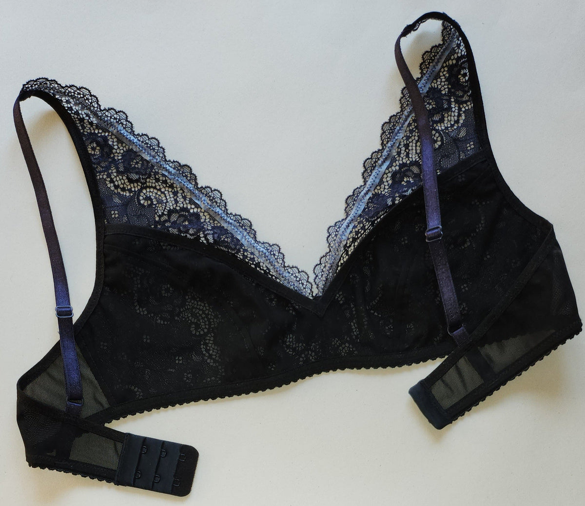 Bralette Vanessa Midnight blue Rücken