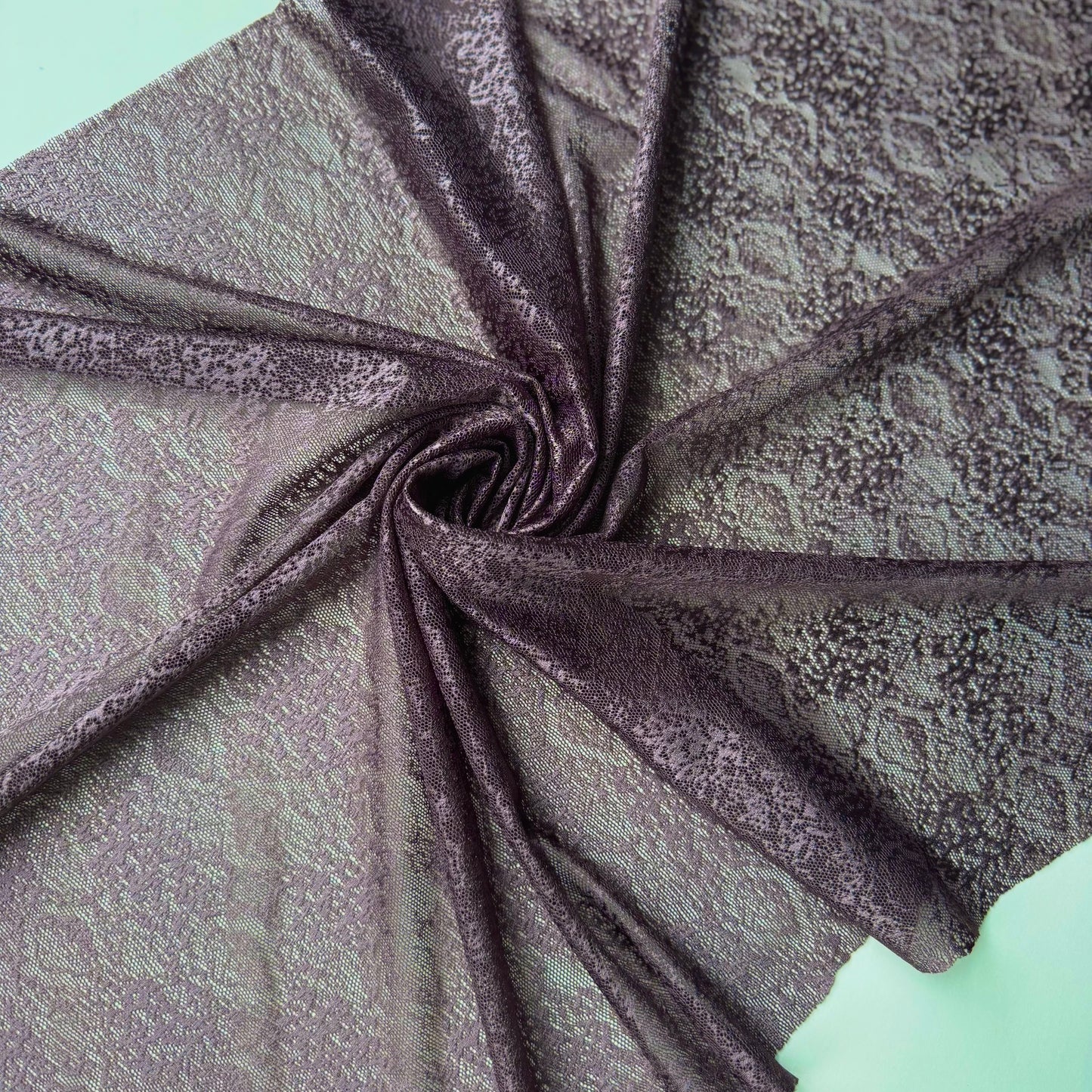 Elastischer Tüll | Stretch-Netz | Powermesh zum BH & Slip Nähen – Krokus