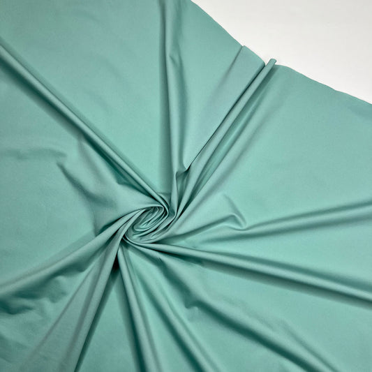 Tessuto per biancheria in microfibra bielastica salvia – 142 cm di larghezza | 0,5 m – Perfetto per cucire lingerie