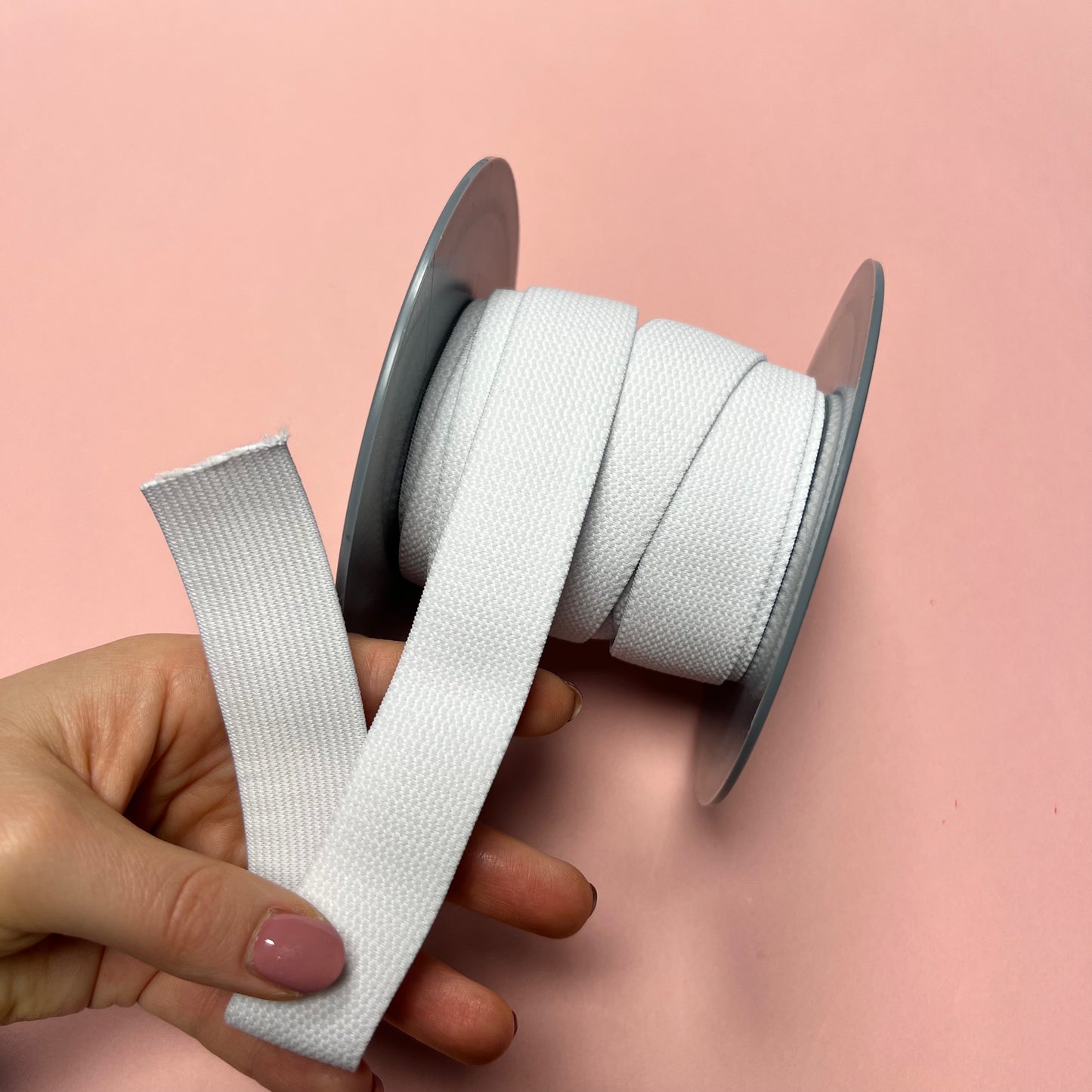 Élastique/élastique sous-poitrine blanc de 3 cm de large