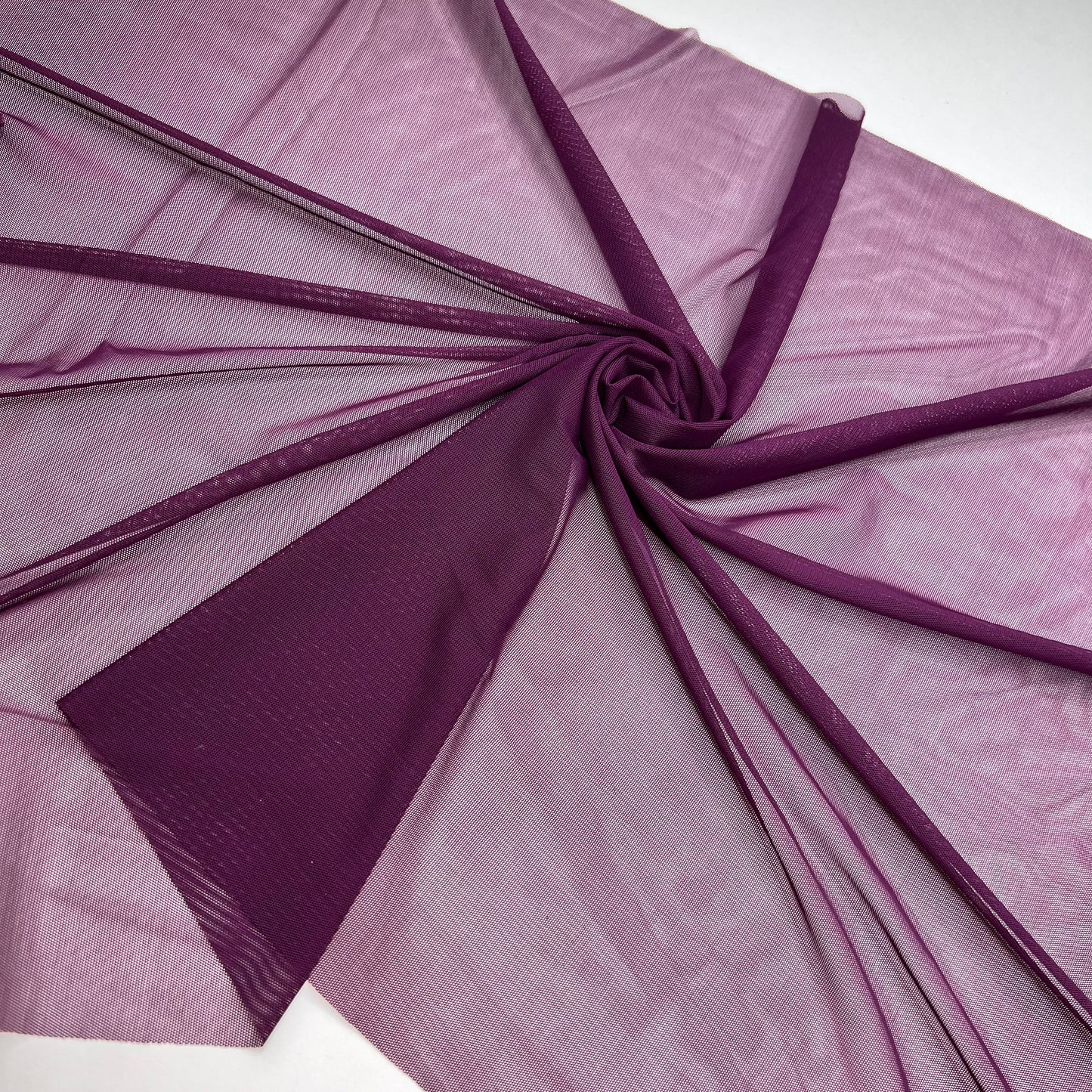 0,5 m tulle elastico, rete elasticizzata, rete elastica per cucire reggiseno e slip. Direzione colore bacca / prugna / melanzana IDpwx8