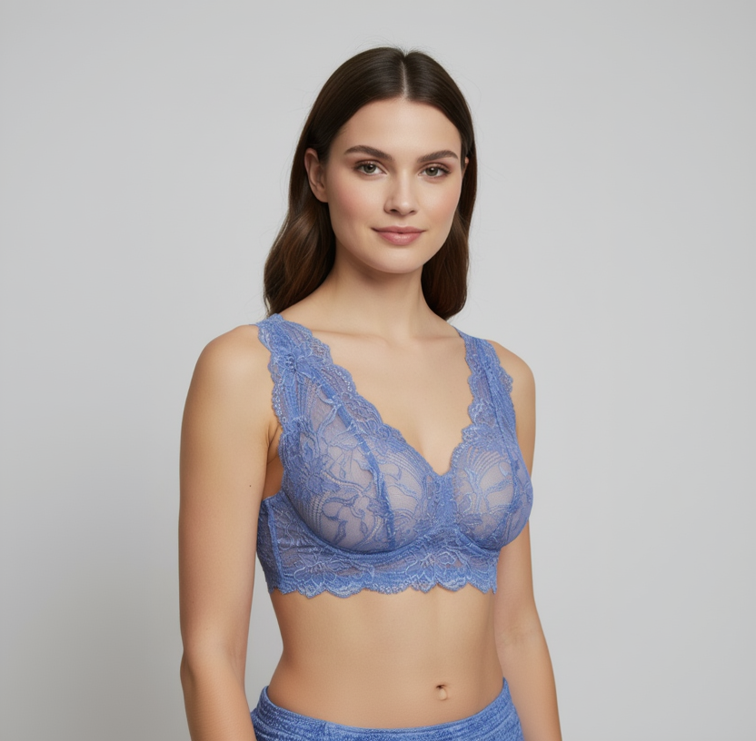 Bralette Eloise modello di cucito in PDF, tedesco / german. E-Book con istruzioni di cucito e modello per cucire da soli IDsmx3