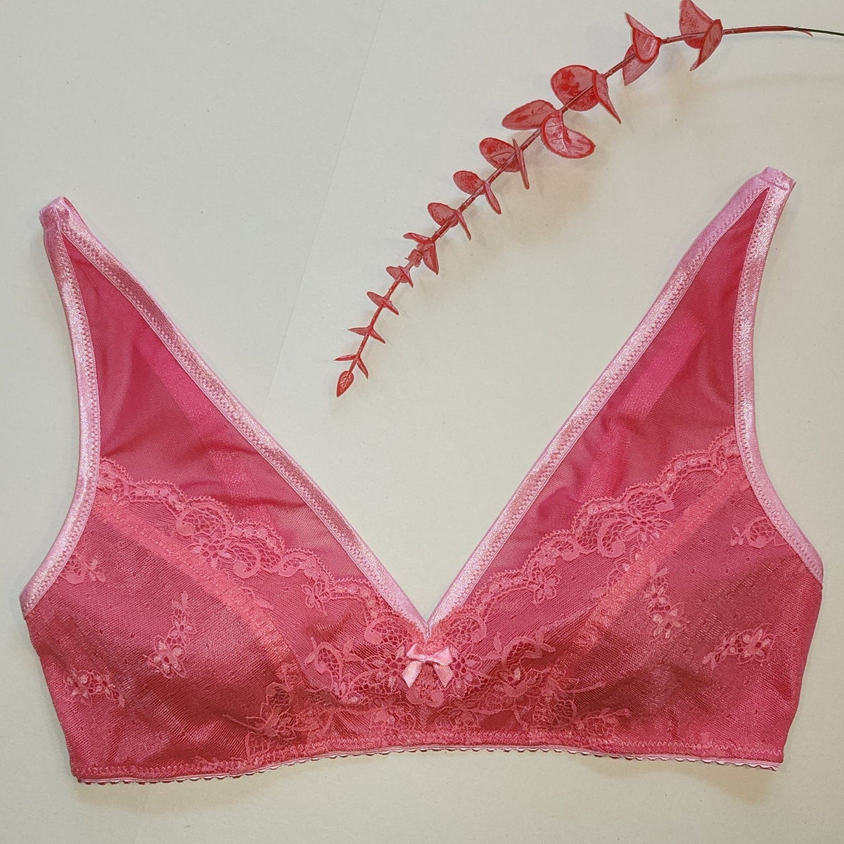 Bralette Vanessa – patrón PDF para coser tú misma | Tallas 70–90 A-D, hasta 95B  