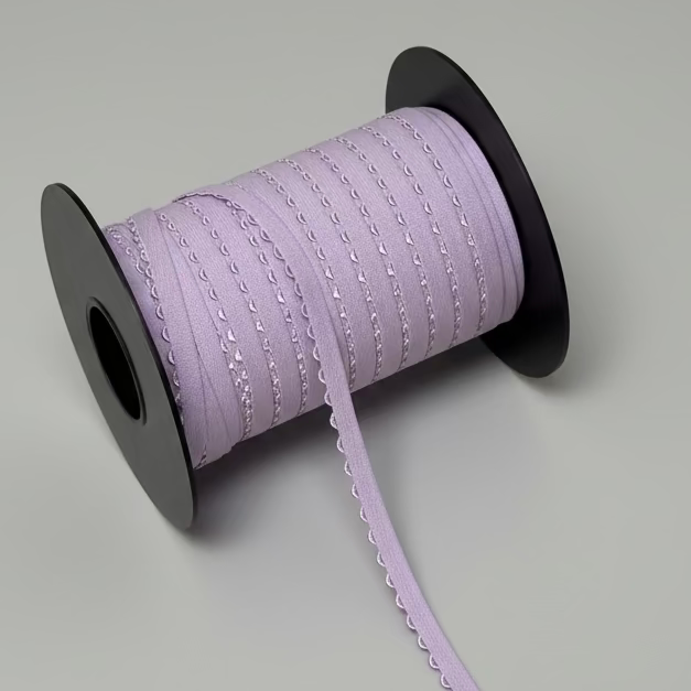 11 mm Unterbrustgummi in pastel lavender