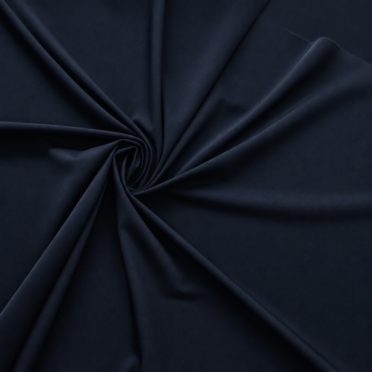 Mikrofaser Wäschestoff Dunkelblau / Dark Blue / Saphire blue