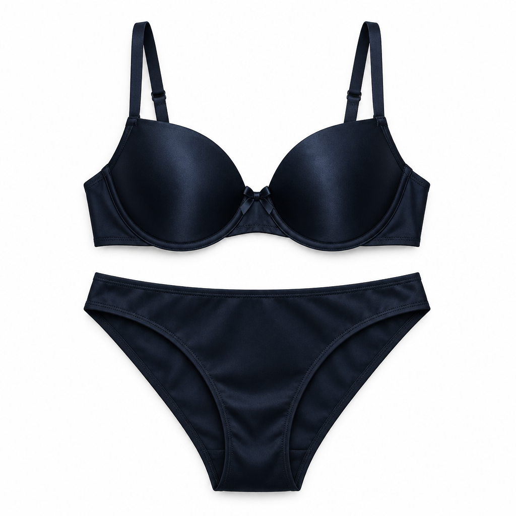 BH und Slip in Saphire blau - dunkelblau