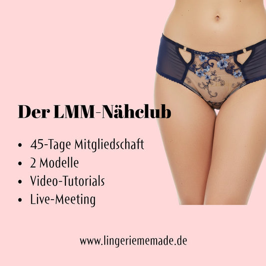 LMM Nähclub -Slip Vicky. Dessous zum Selbernähen