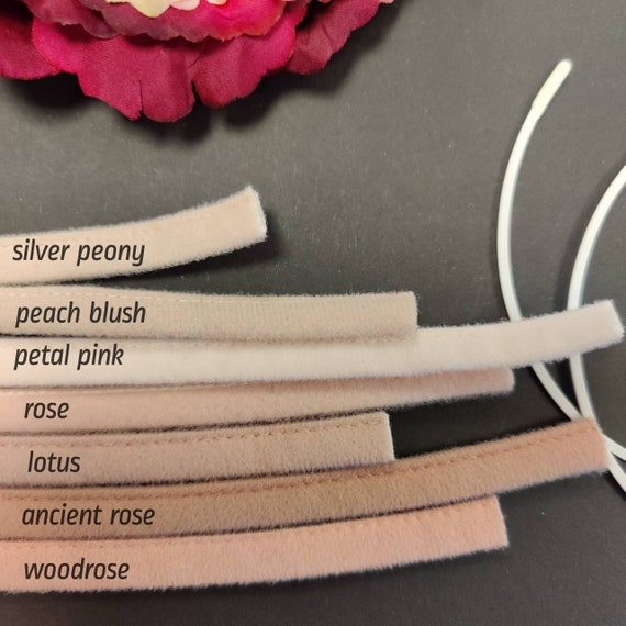 Bügelband Tunnelband für BH Bügel Peach blush