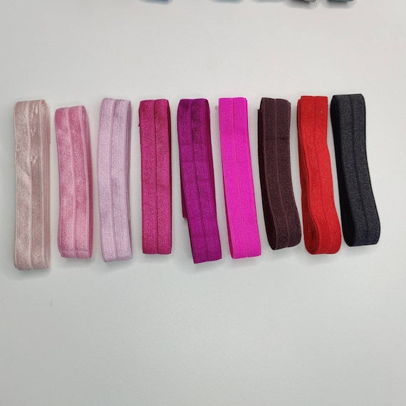 1M Falzgummi/Einfassgummi elastisches Einfassband Paspelband purple