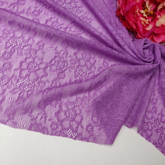 Powernet, powermesh, tissu structurel pour lingerie, lessive en lilas/violet IDpwx8