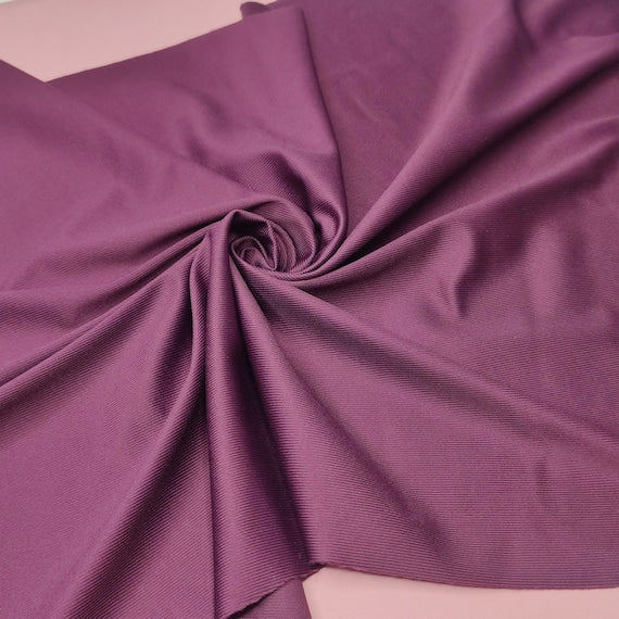 Micro-duoplex bra/corset lining, pull-in fabric, stabilizing net for bra lining in plum. Bra/corset lining plum bIDfmx14