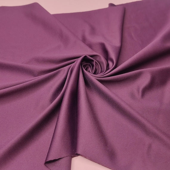 Micro-duoplex bra/corset lining, pull-in fabric, stabilizing net for bra lining in plum. Bra/corset lining plum bIDfmx14