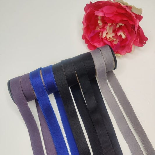 20 mm BH-Trägerband taupe, riviera blau, schwarz, grau. IDbhkwx7