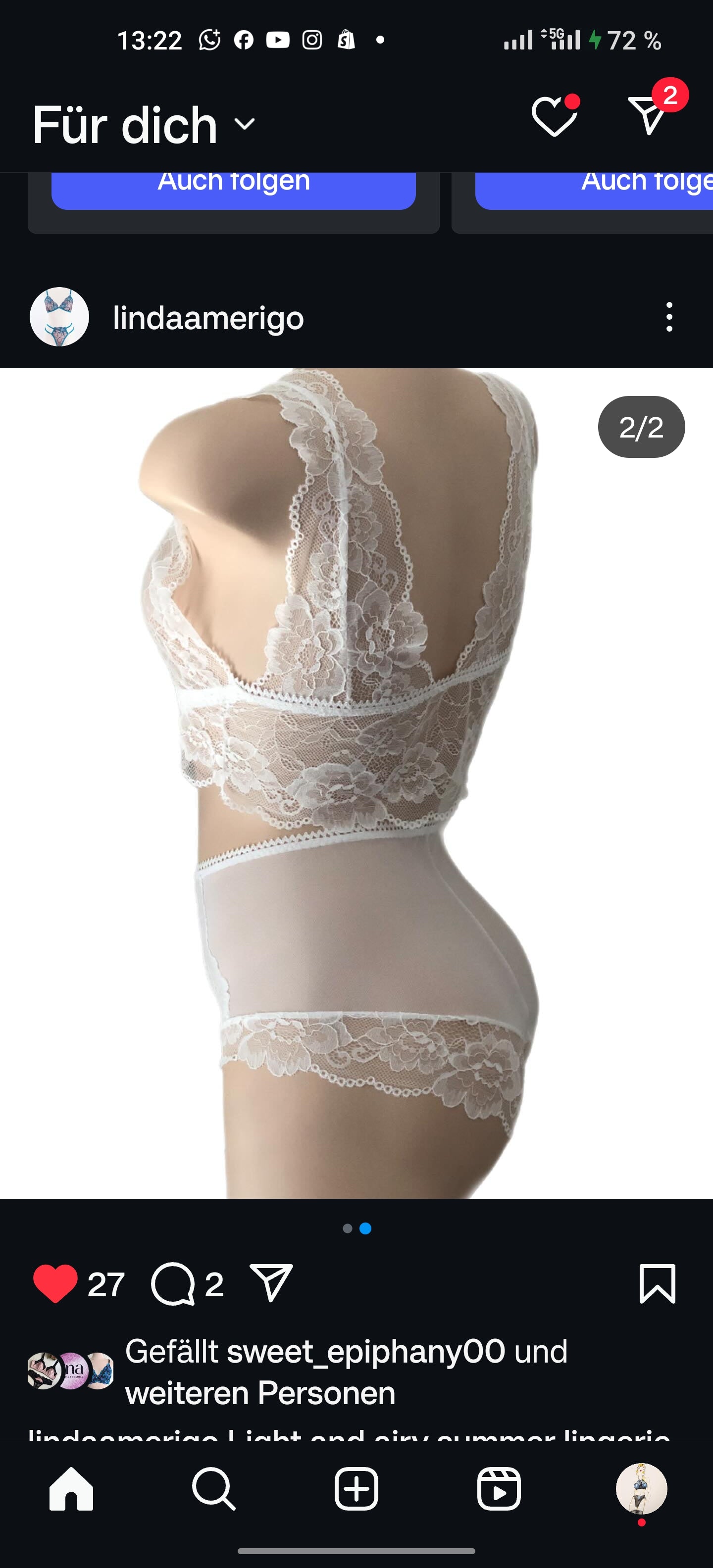 2x e-books pattern Bralette Eloise and Panty Thalia. IDSMX3