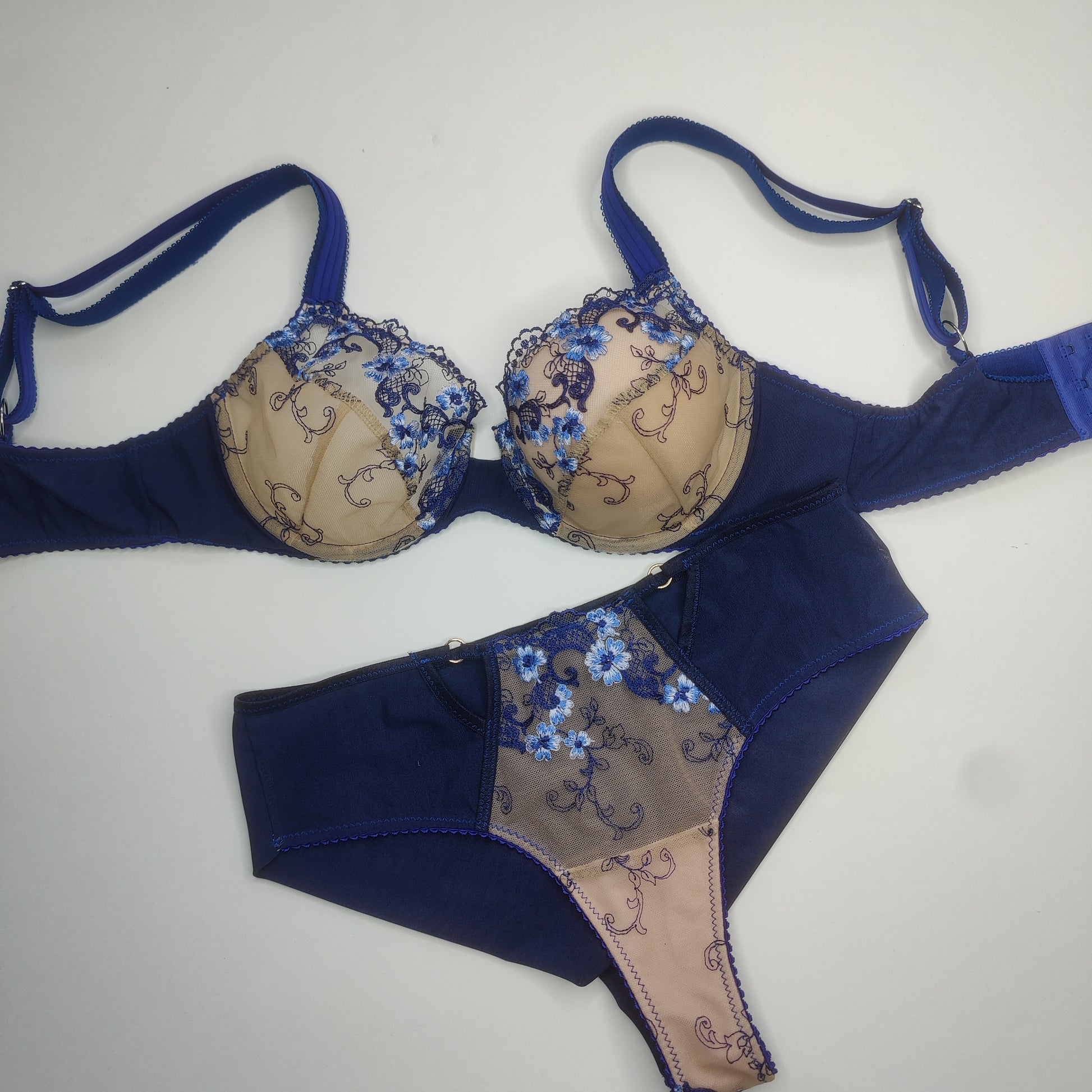 Nähpaket BH & Slip midnight blue