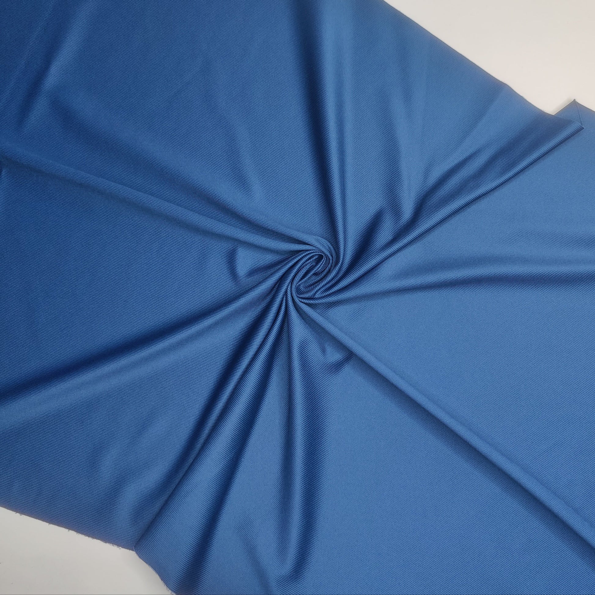 topaz blue Mikro-Duoplex Futter als BH- und Korsettstoff, stabile Einzugware zum Abfüttern und Stabilisieren von Lingerie